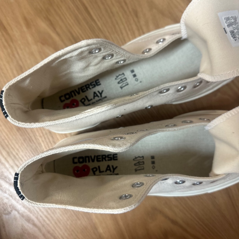 COPY - Converse Comme Des Garcons Unisex High Top Sneakers - Picture 5 of 5